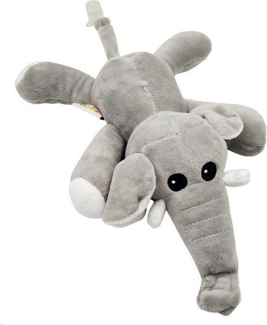 Olifant knuffeldiertje - Voor baby's en kleine kinderen – Schattig olifantje knuffeldier – Zacht en knuffelbaar – Perfect als cadeau – Veilig en kindvriendelijk – Stimuleert de zintuigen – spel en slaap