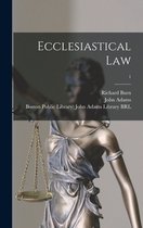 Ecclesiastical Law; 1