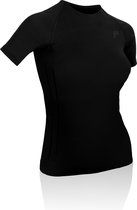 F-Lite | Ultralight 70 | zweetshirt S | Regulerende kleding | Thermokleding | Zwart | Onderkleding | Korte mouw | Fietsen | Hardlopen | Base layer | Onder shirt voor zomer | Dames
