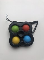Mini Fidget Simple Dimple Spinner - Tik Tok - Zwart - Pop it - Fidget Toys