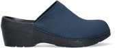 Dames Slippers Wolky 0607511-800 Clog Blue Blauw - Maat 38