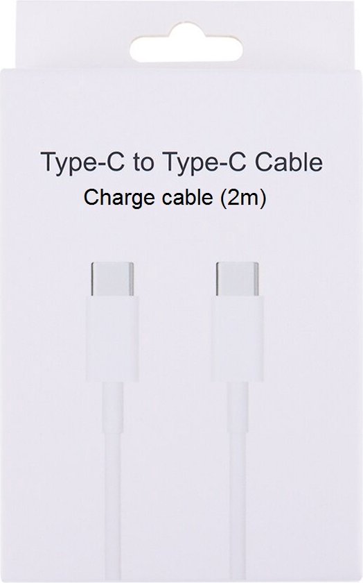 USB type C naar USB type C kabel - 2m