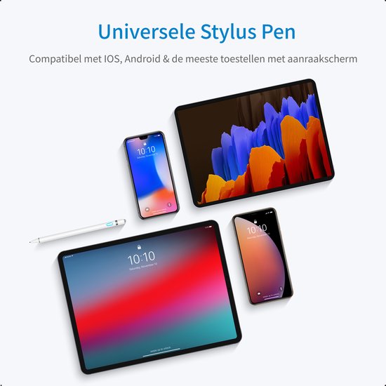 2 In 1 Active Stylus Pen - Geschikt Voor Tablet, Smartphone En Ipad
