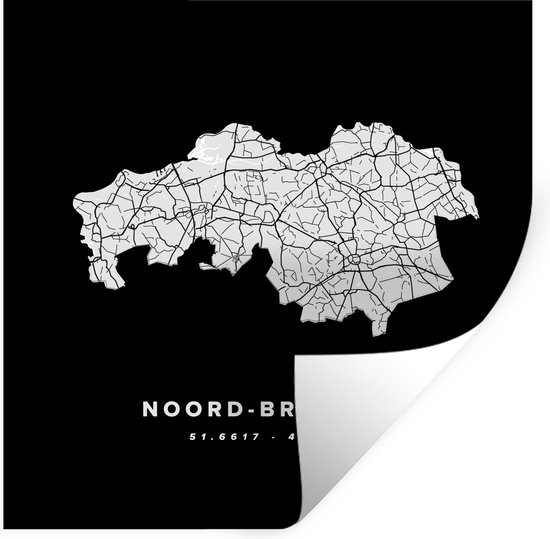 Auto Sticker Set Oostenrijk (A) + Noord-Brabant (NB) - Landen En Provincie Stickers Voor Je Auto