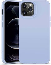 ESR Cloud Siliconen Backcase Hoesje iPhone 12 Pro Max - Paars