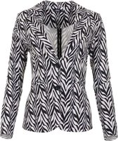 Zizo Blazer Maud Blazer Wi21 Mau 011 810 Midnight Wings Dames Maat - 40