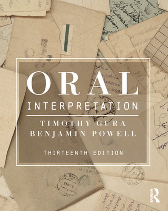 Oral Interpretation - cover