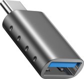 USB C naar USB A Adapter PRO – 5.0GB Download en Upload Snelheid – Space Grey – Geschikt voor alle USB-C aansluitingen - JOMY