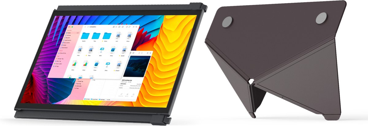 Mobile Pixels - Oragami standaard voor DUEX portable monitors