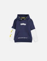 Pokémon Kinder hoodie/trui -Kids 122- Double Sleeve Blauw