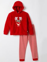 Woody pyjama - rood - 212-1- CHA-M/407 - maat 140