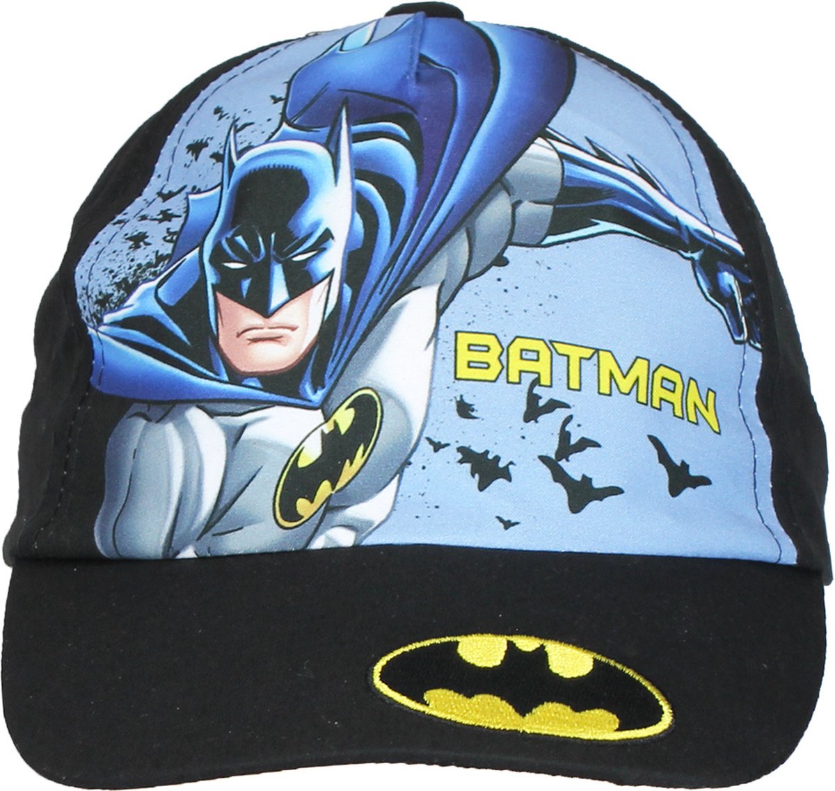 Batman Verstelbare Kids Cap Pet Zwart - Officiële Merchandise