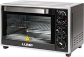 LUND Elektrische Mini Oven - Vrijstaand - 1600W - 230 °C - hete lucht