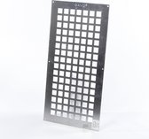Gavo Plaque de ventilation simple rangée aluminium 50 x 25cm (Prix par pièce)