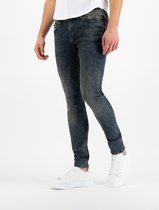 Purewhite - Jone 743 Skinny Heren Skinny Fit   Jeans  - Blauw - Maat 36