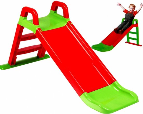 Glijbaan Active Baby voor kinderen Groen-Rood 140 cm | bol.com