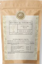 Curcuma Plus - Voordeelverpakking - 270 capsules - 200 mg - met Zwarte Peper (Piperine) - Hoog gestandaardiseerd - 100% composteerbare verpakking - Botanical Vitamins