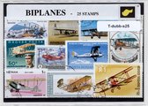 Dubbeldekkers – Luxe postzegel pakket (A6 formaat) : collectie van 25 verschillende postzegels van dubbeldekkers – kan als ansichtkaart in een A6 envelop - authentiek cadeau - kado