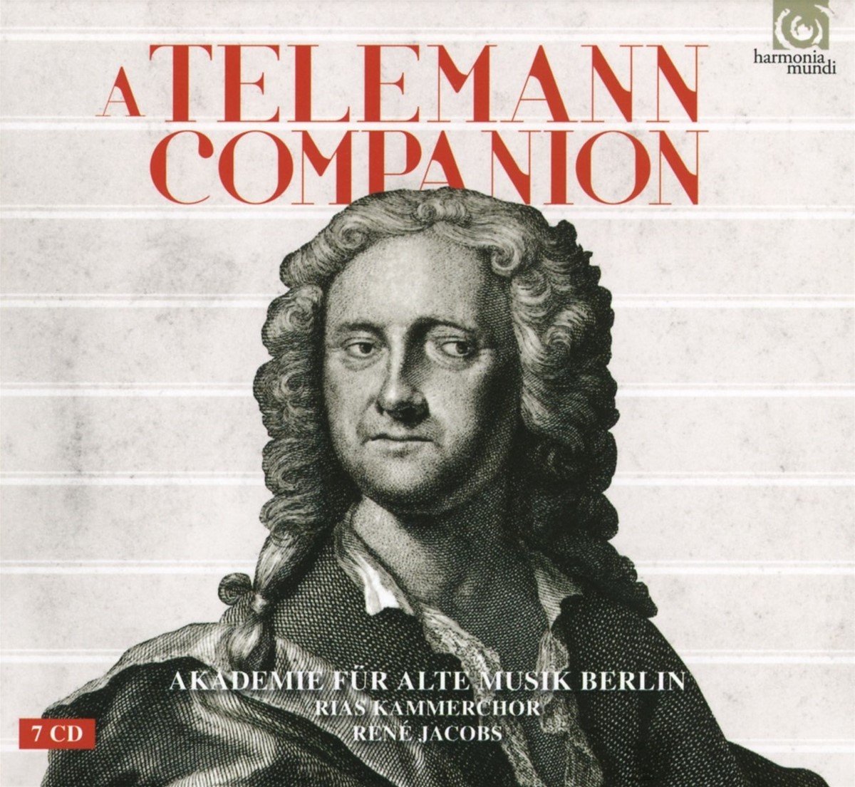 Akademie Für Alte Musik Berlin, René Jacobs - A Telemann Companion (7 CD)