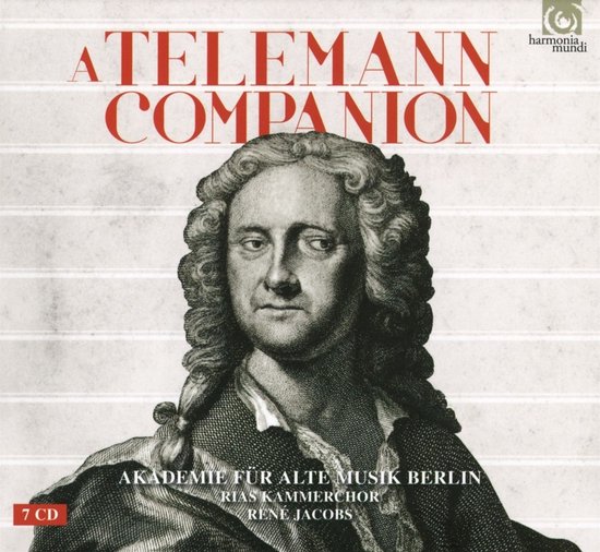 Akademie Für Alte Musik Berlin, René Jacobs - A Telemann Companion (7 CD)