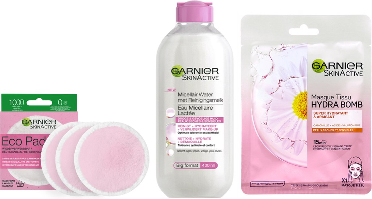 Goedkoopste Garnier Cadeauset Skin Care Face