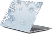 Hardshell Case - Geschikt voor oude MacBook Air - Voor Air 13 inch A1369 (2010 en 2011) - Sneeuw