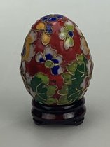 Cloisonnè Ei ( Rood)