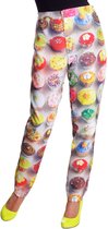 Broek multi cupcakes voor dame