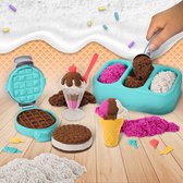 Kinetic sand - Speelzand - Zandspeelset - Ijsjes maken - 3 Kleuren Geurend zand - 450 g