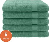 EM Bath Handdoeken – Zeegroen – 50 x 100 cm – Set van 5