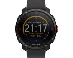 Polar Grit X Pro Premium Outdoor Multisporthorloge GPS - Zwart