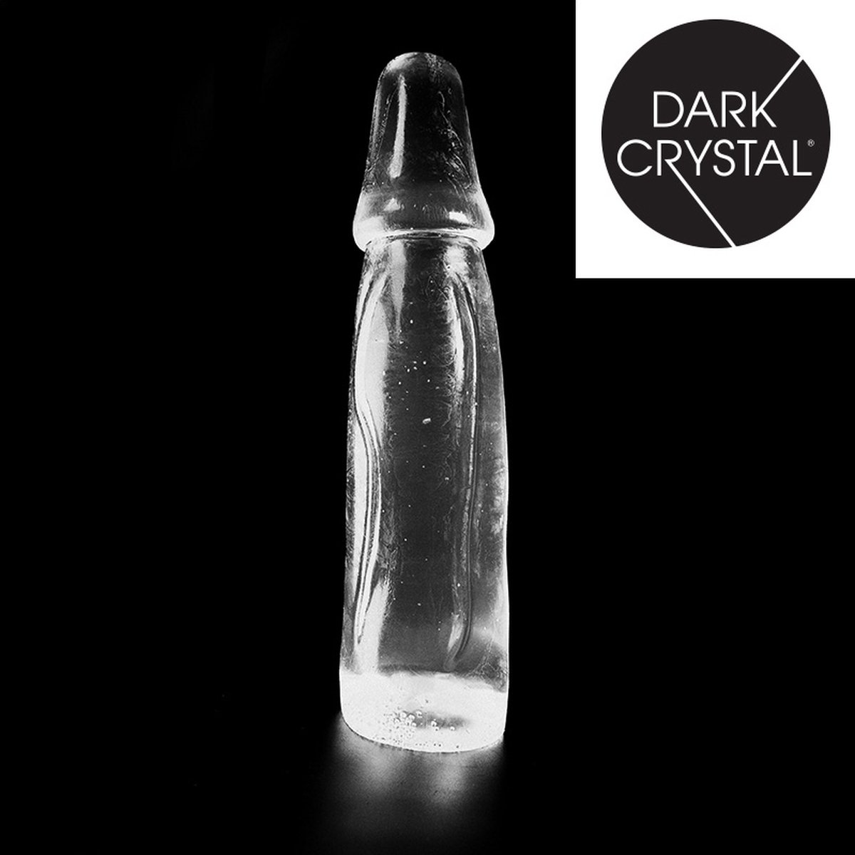 Goedkoopste Dark Crystal Dildo 33 x 8,5 cm - transparant