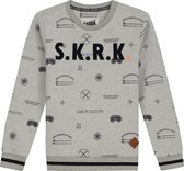 SKURK Sami Kinder Jongens Grijs Sweater - Maat 104