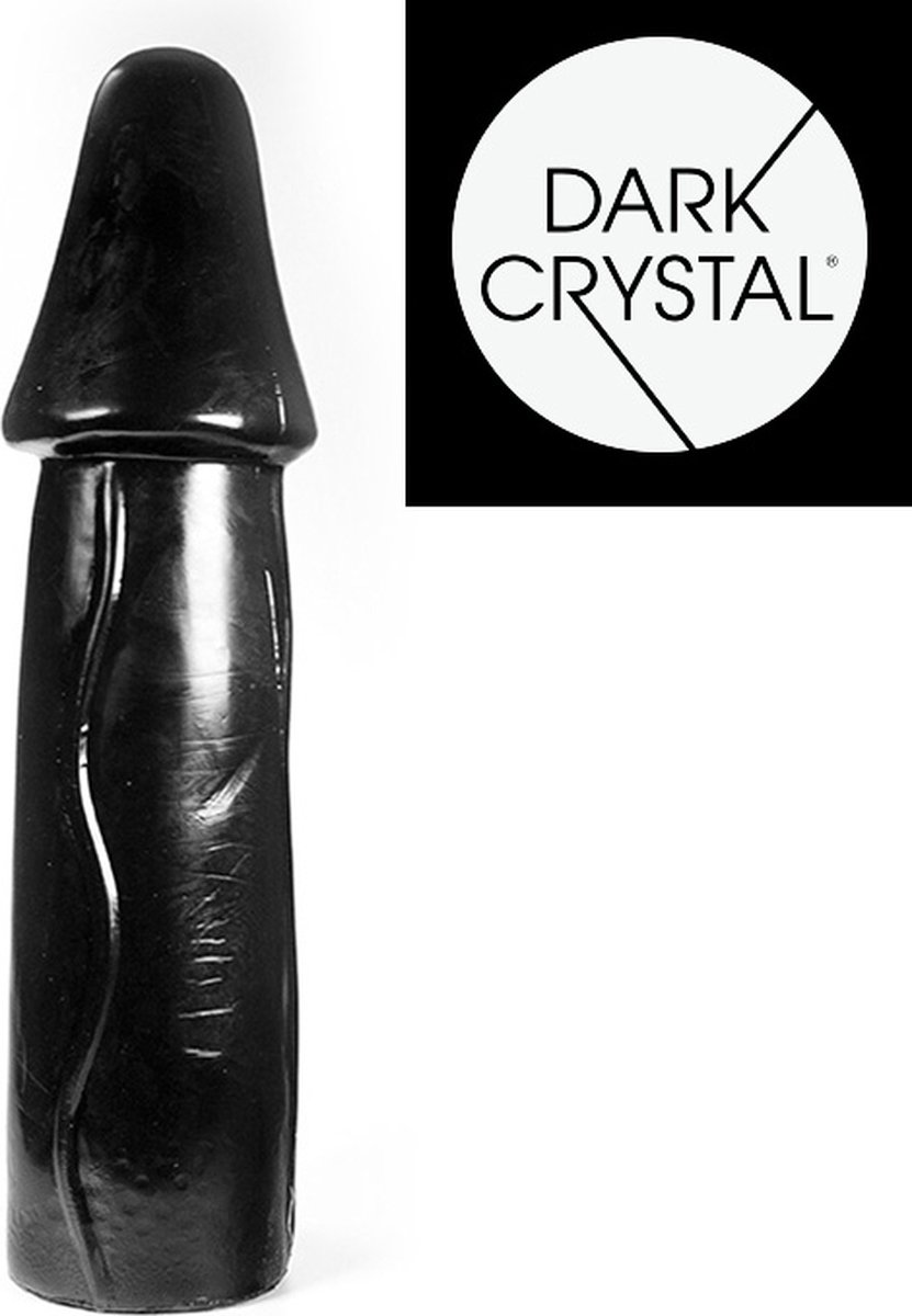 Goedkoopste Dark Crystal Anaal Dildo 48 x 12 cm - zwart