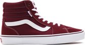 Vans Sneakers - Maat 42.5 - Mannen - bordeaux rood - wit