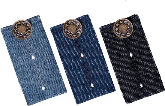 Bouton d'extension de jeans 8 pièces - 5 cm - rallonge de bouton - bouton  de réglage -... | bol.com