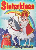Sinterklaas - Kleurboek - Speelboek - Stickerboek
