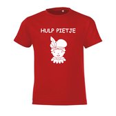 Hulp pietje shirt | T-shirt sinterklaas rood kinderen baby | Sint en Piet | Sinterklaas cadeautjes | 5 december