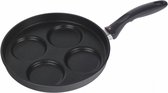 Swiss Diamond XD Pannenkoekenpan Inductie - Non Stick - Aluminium/RVS - Ø26 cm - Zwart/Zilver