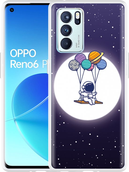 EASSGU Custodia In Pelle PU Per OPPO Reno6 Pro 5G - Cover Gialla Con Struttura In TPU, Stile Business