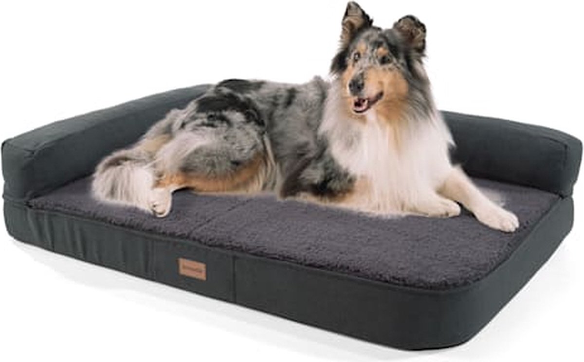 COSTWAY Orthopedisch hondenbed, hondenkussen, wasbaar, traagschuim