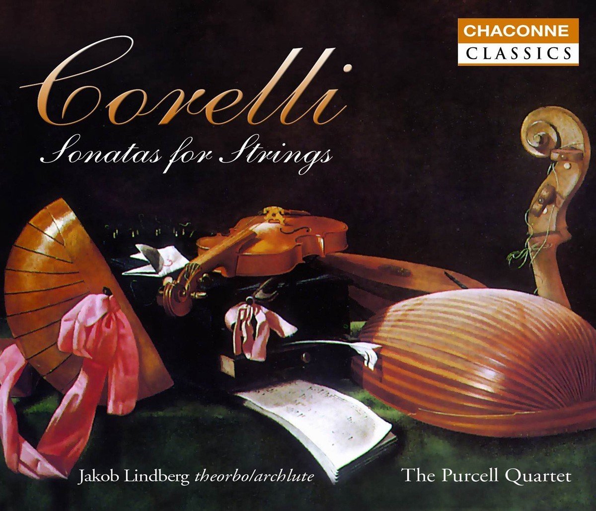 Jakob Lindberg, Purcell Quartet - Corelli: Complete String Sonatas (4 CD) (Remastered)
