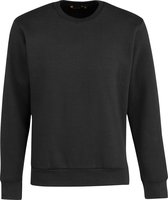 STØRVIK Torino Sweater Ronde Hals - 4 Seizoenen - Heren - Maat 2XL - Zwart