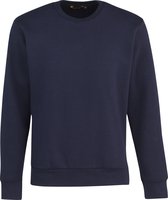STØRVIK Torino Sweater Ronde Hals - 4 Seizoenen - Heren - Maat M - Donkerblauw