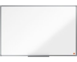broeden Onderling verbinden Overeenkomstig Nobo Magnetisch Whiteboard met Pennengoot - Magneetbord met Aluminium Lijst  - 90x60cm... | bol.com