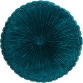 Hoyz | Kanan Velvet Dark Turquoise Mattress | 60 X 10 | Sierkussen Voor Woonkamer Of Slaapkamer