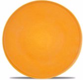 Plat bord 22cm marron orange Glamm (Set van 4)
