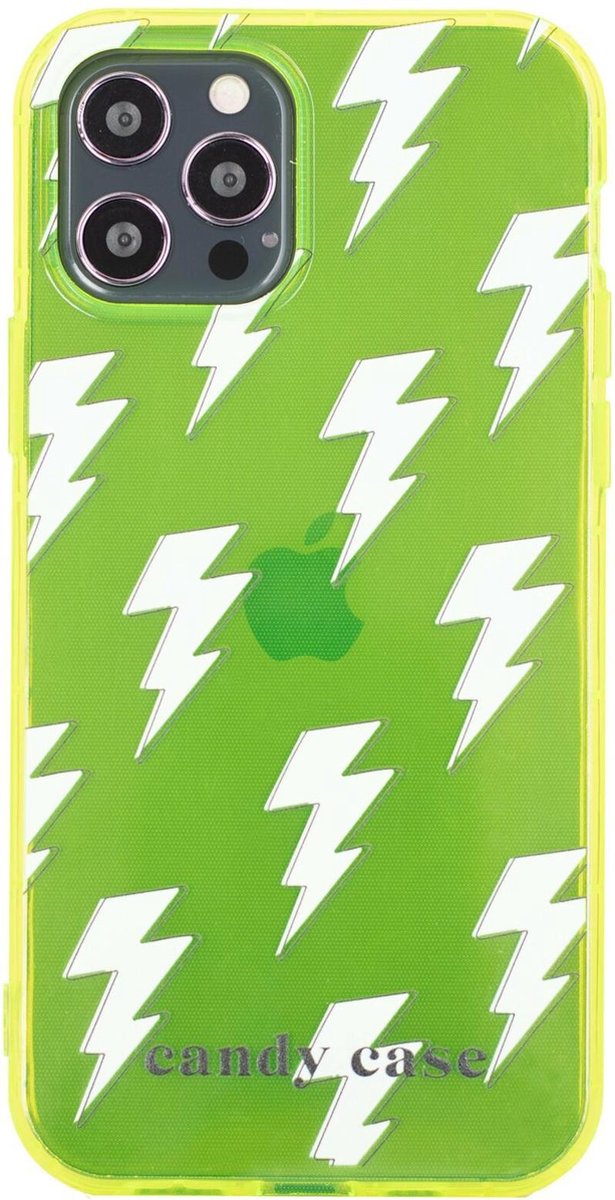 Candy Neon Yellow iPhone hoesje - iPhone 12 pro max