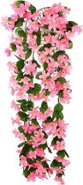 Kunst hangplant - Kunst orchidee - 80 cm - Kunstplant - Net echt - Roze