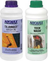 Nikwax Twin Tech Wash Wasmiddel 1L & Tx.Direct Impregneermiddel 1L - 2-Pack